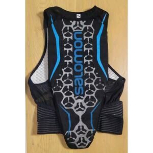 Salomon Flexcell Ski Snowboard Back Protection Vest Mens Medium FAST SHIPPING
